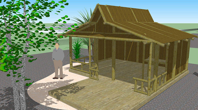 plans for beach hut